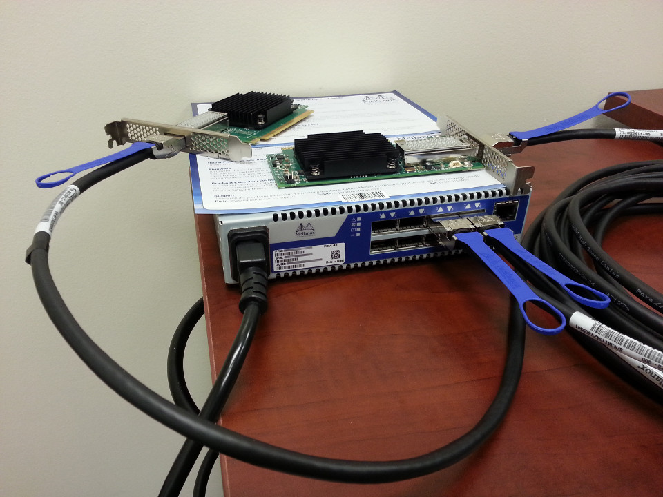 CompleteDB cluster is meeting Mellanox InfiniBand